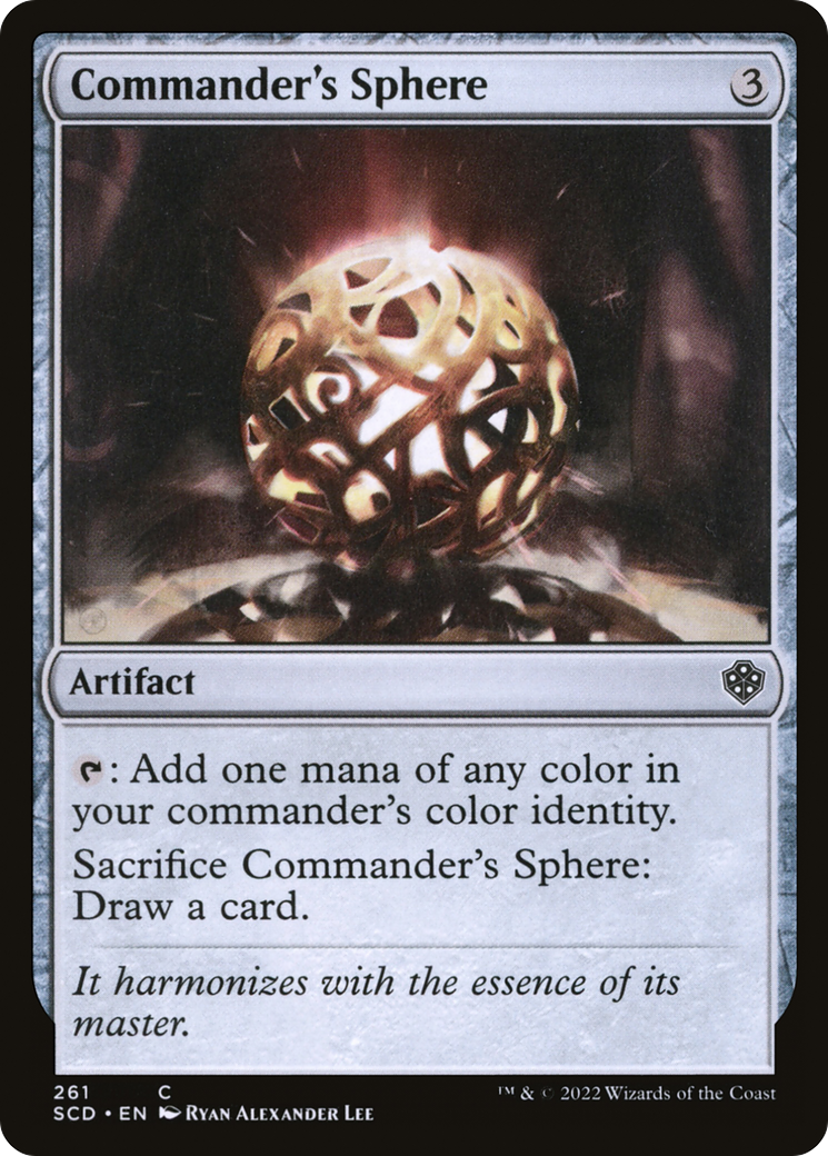 Commander's Sphere [Starter Commander Decks] | Odin's Place