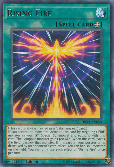 Rising Fire [RIRA-EN053] Rare | Odin's Place