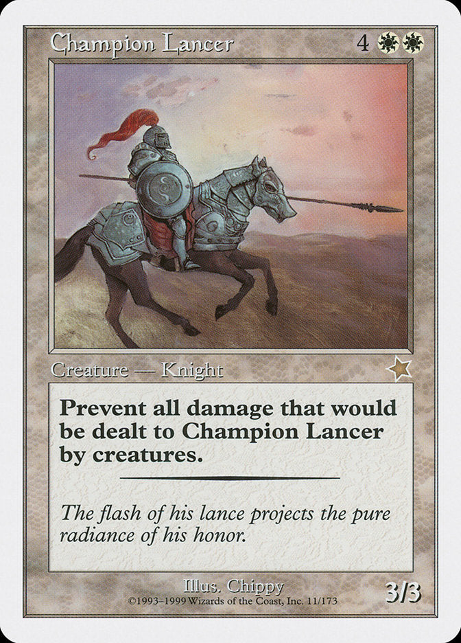 Champion Lancer (11) [Starter 1999] | Odin's Place