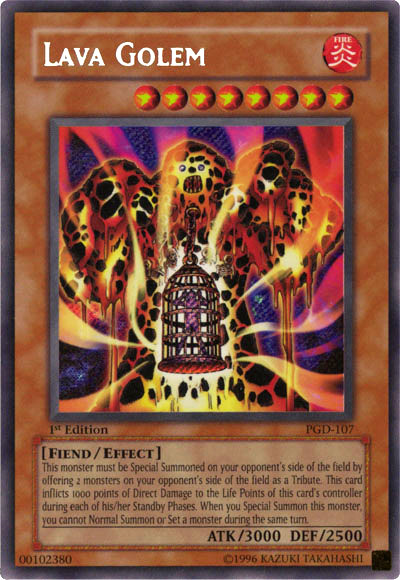 Lava Golem [PGD-107] Secret Rare | Odin's Place