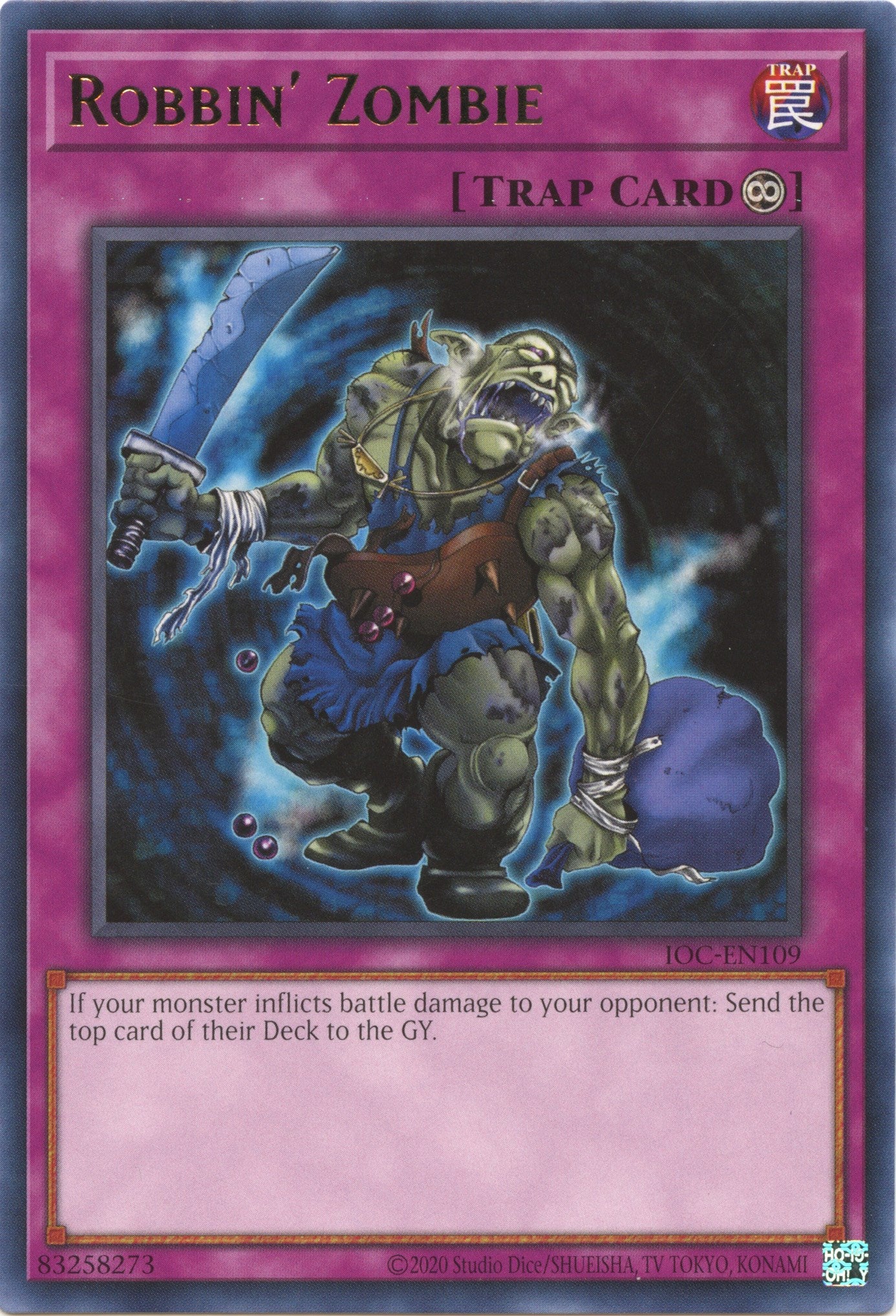 Robbin' Zombie (25th Anniversary) [IOC-EN109] Rare | Odin's Place