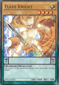 Flash Knight [DEM3-EN003] Common | Odin's Place