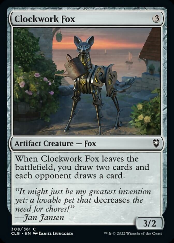 Clockwork Fox [Commander Legends: Battle for Baldur's Gate] | Odin's Place