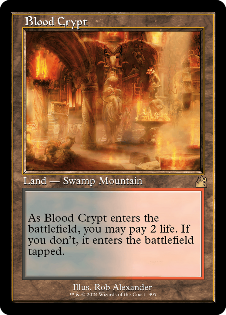 Blood Crypt (Retro) [Ravnica Remastered] | Odin's Place