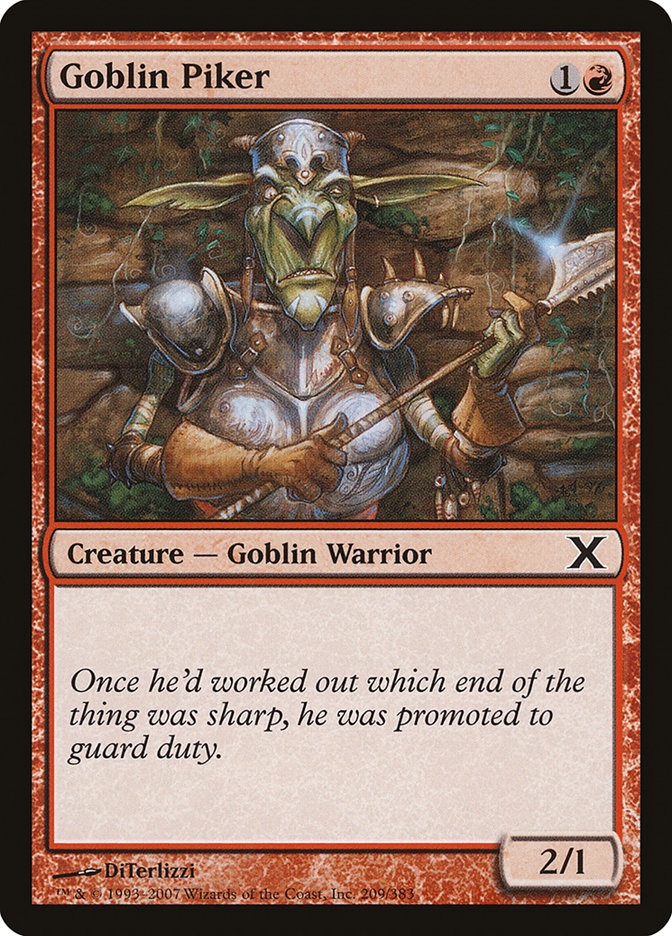 Goblin Piker (209) [Tenth Edition] | Odin's Place