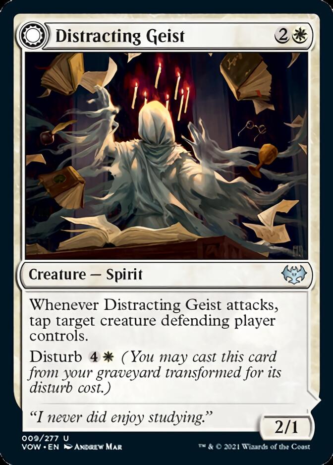 Distracting Geist // Clever Distraction [Innistrad: Crimson Vow] | Odin's Place