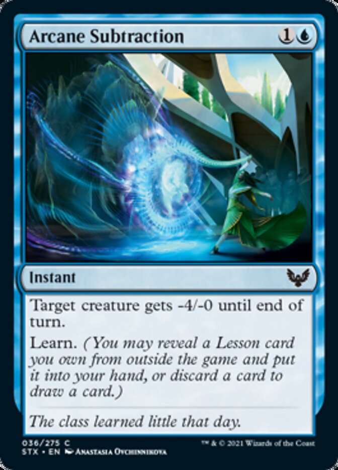 Arcane Subtraction [Strixhaven: School of Mages] | Odin's Place