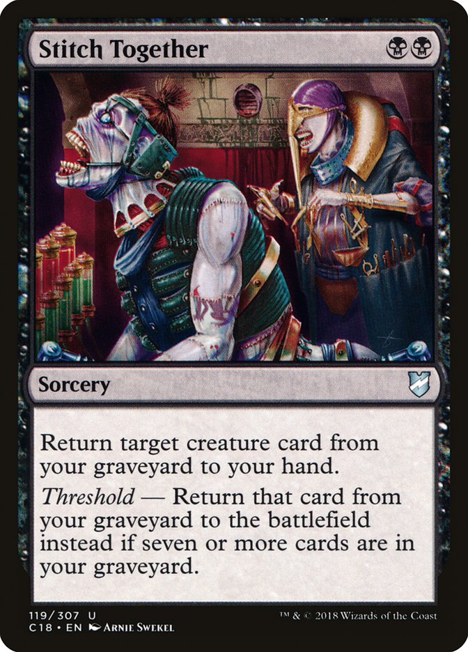 Stitch Together (119) [Commander 2018] | Odin's Place