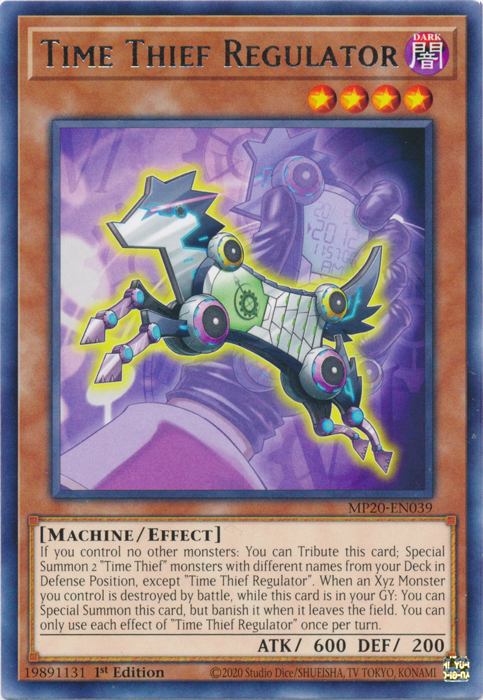Time Thief Regulator [MP20-EN039] Rare | Odin's Place