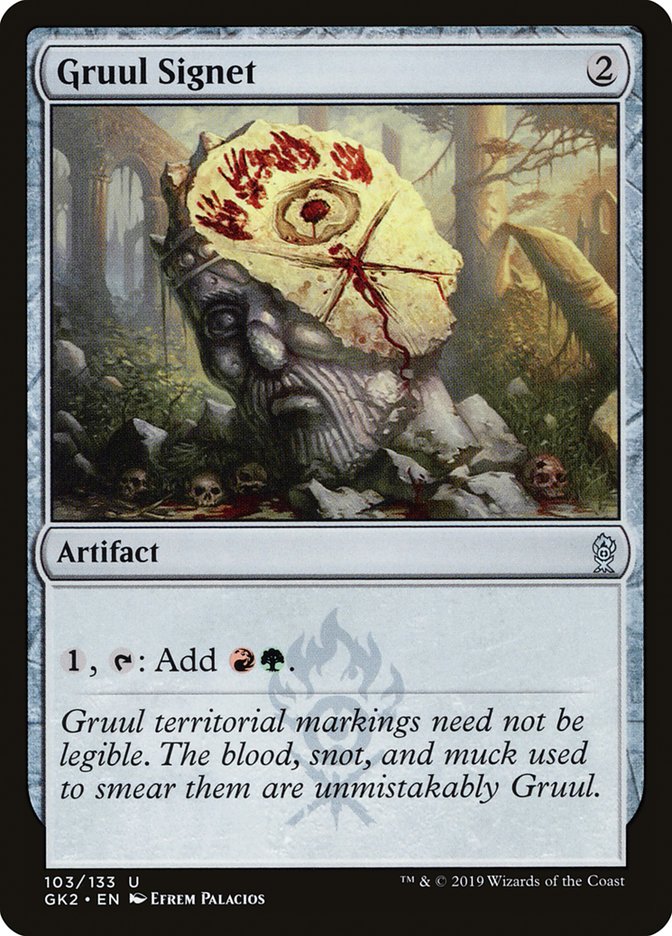 Gruul Signet (103) [Ravnica Allegiance Guild Kit] | Odin's Place