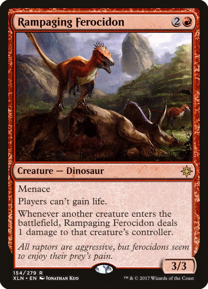 Rampaging Ferocidon (154) [Ixalan] | Odin's Place