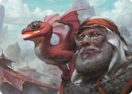 Dragon Whelp Art Card [Dominaria United Art Series] | Odin's Place