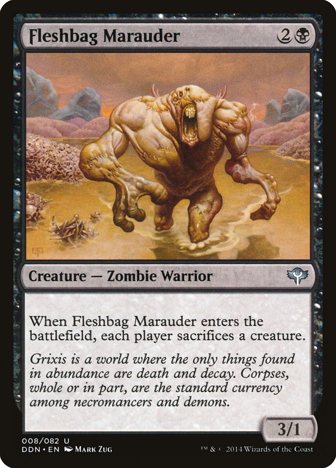 Fleshbag Marauder (8) [Duel Decks: Speed vs. Cunning] | Odin's Place