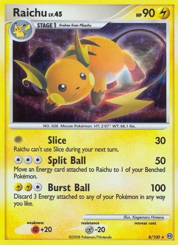 Raichu (8/100) [Diamond & Pearl: Stormfront] | Odin's Place