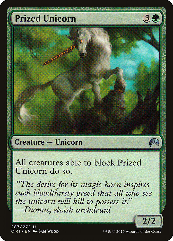 Prized Unicorn (287) [Magic Origins] | Odin's Place