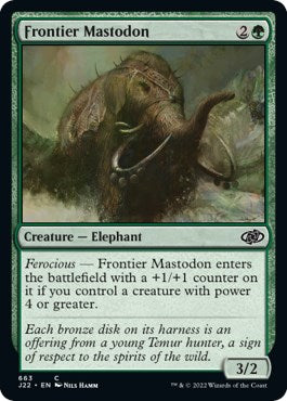 Frontier Mastodon [Jumpstart 2022] | Odin's Place
