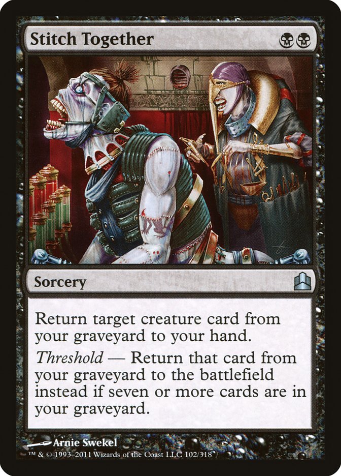 Stitch Together (102) [Commander 2011] | Odin's Place