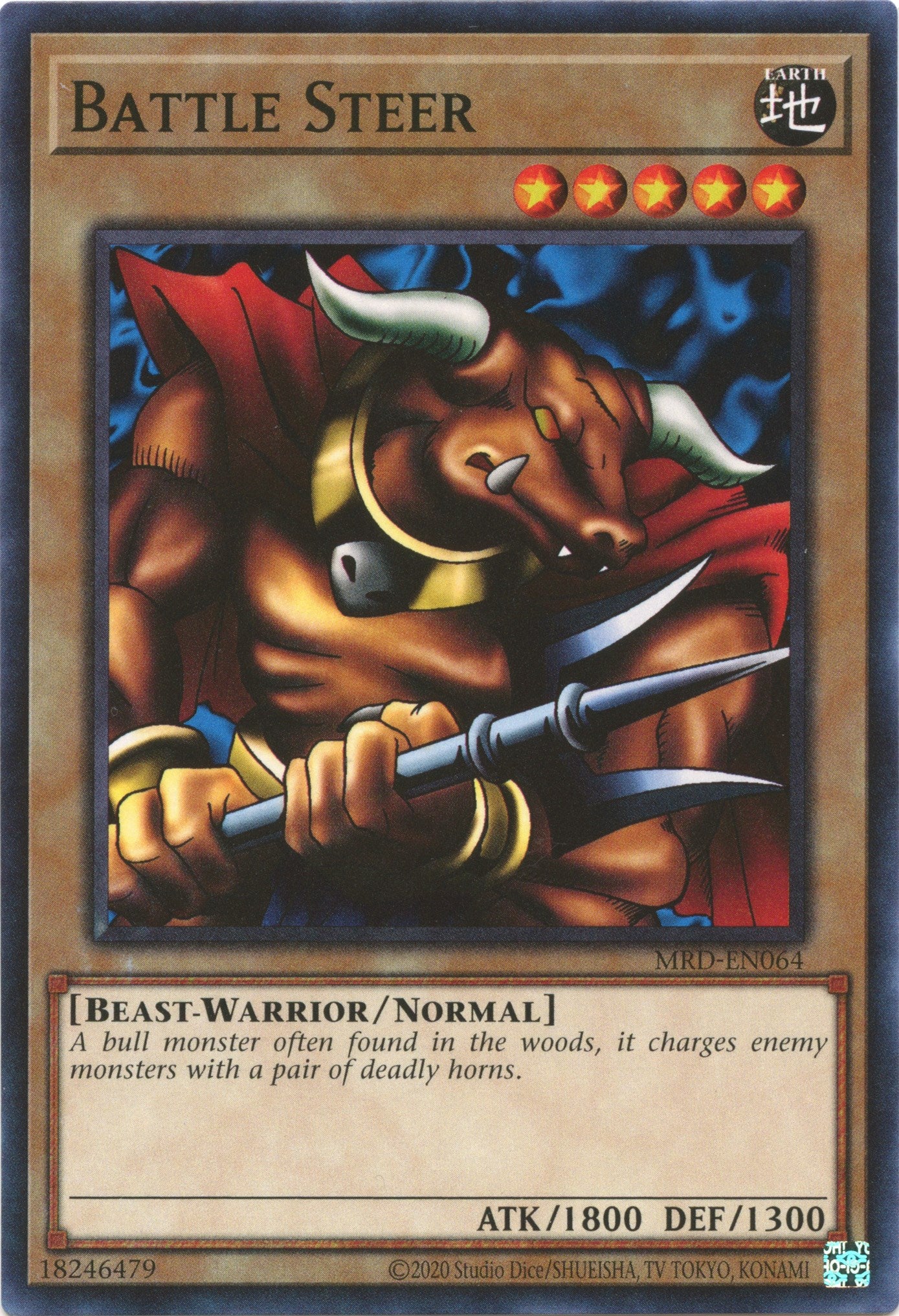 Battle Steer (25th Anniversary) [MRD-EN064] Common | Odin's Place