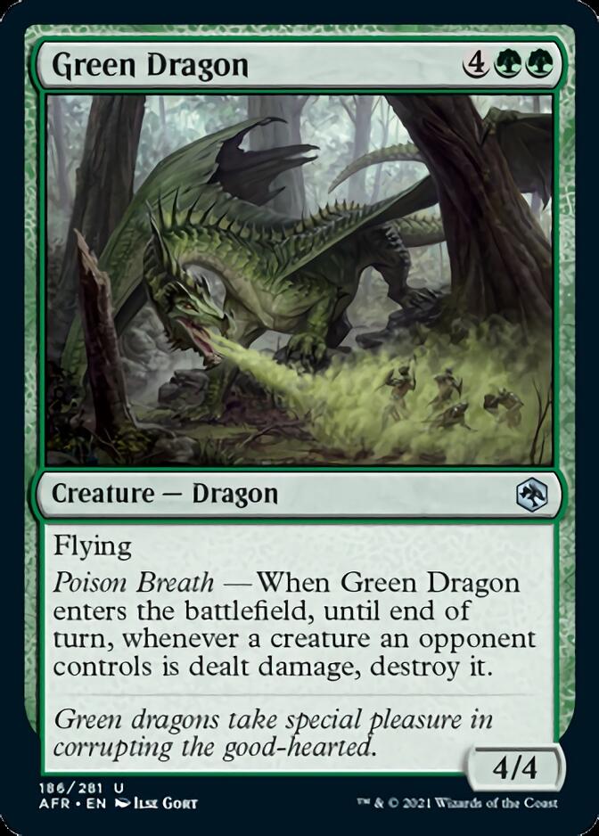 Green Dragon [Dungeons & Dragons: Adventures in the Forgotten Realms] | Odin's Place