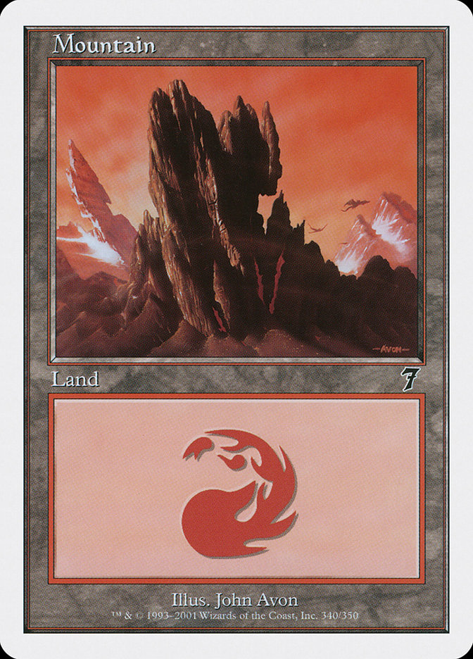 Mountain (340) [Seventh Edition] | Odin's Place