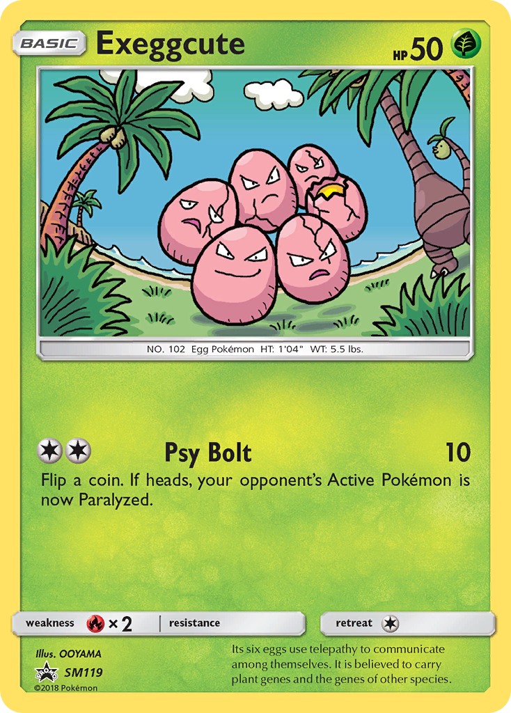 Exeggcute (SM119) [Sun & Moon: Black Star Promos] | Odin's Place