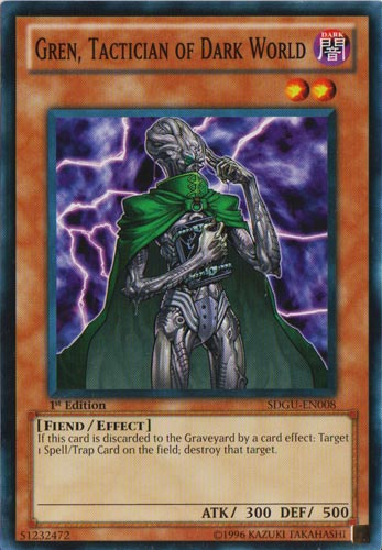 Gren, Tactician of Dark World [SDGU-EN008] Common | Odin's Place
