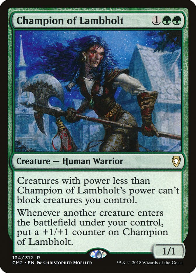 Champion of Lambholt (134) [Commander Anthology Volume II] | Odin's Place