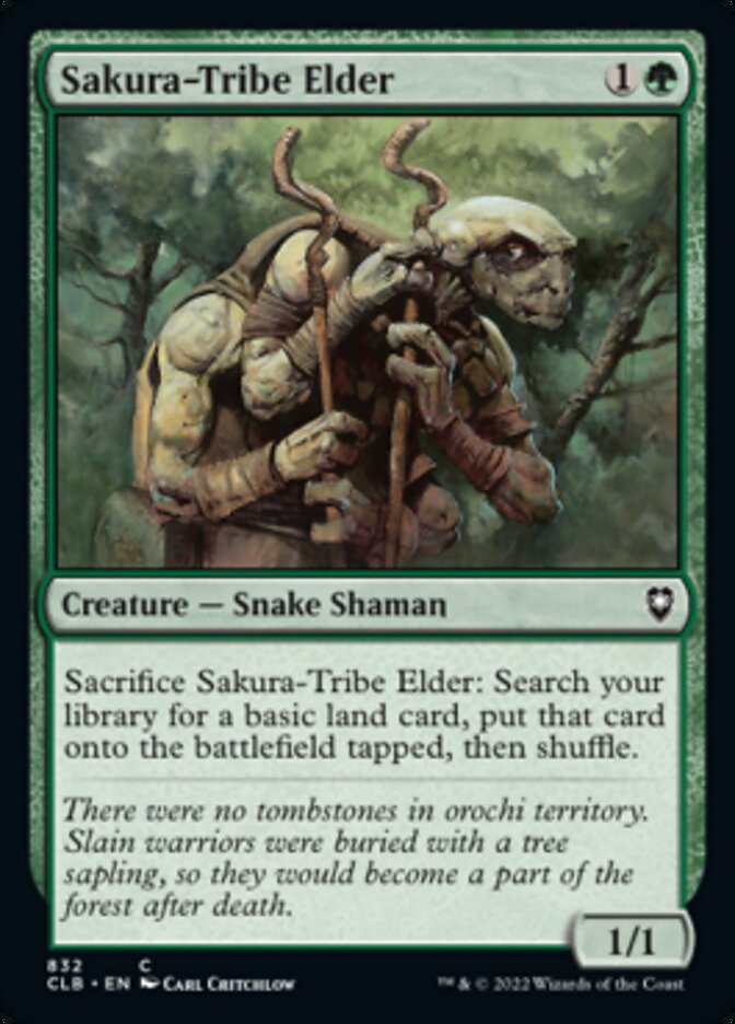 Sakura-Tribe Elder [Commander Legends: Battle for Baldur's Gate] | Odin's Place