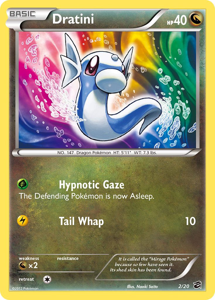 Dratini (2/20) [Black & White: Dragon Vault] | Odin's Place