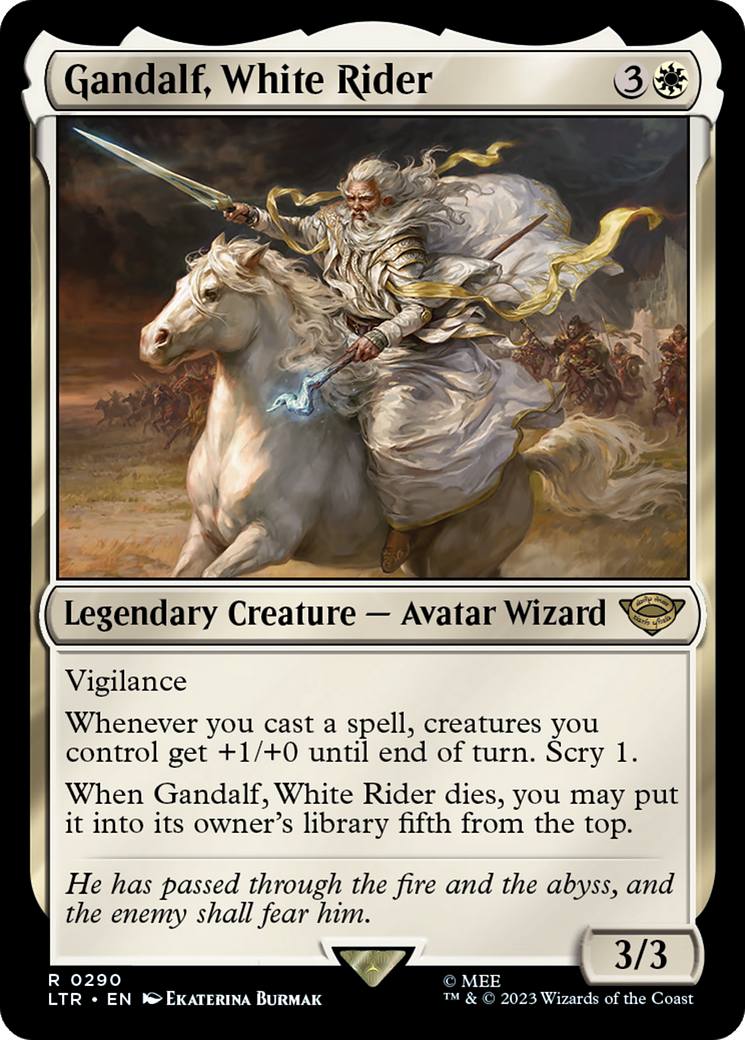 Gandalf, White Rider [The Lord of the Rings: Tales of Middle-Earth] | Odin's Place