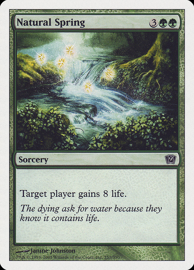 Natural Spring (257) [Ninth Edition] | Odin's Place