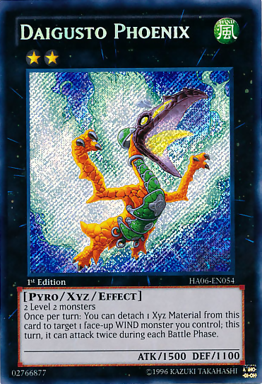 Daigusto Phoenix [HA06-EN054] Secret Rare | Odin's Place
