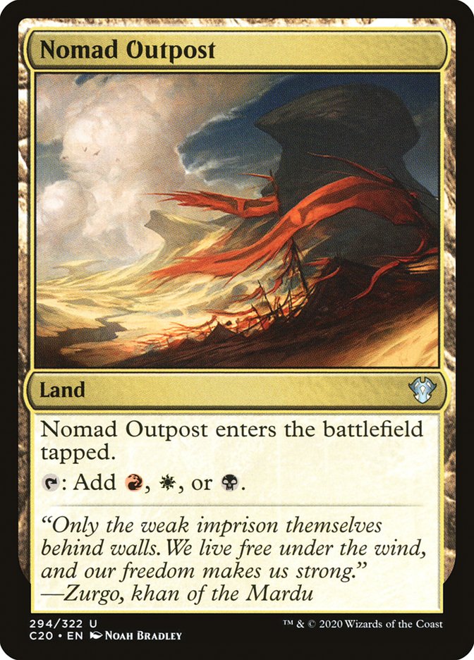 Nomad Outpost [Commander 2020] | Odin's Place