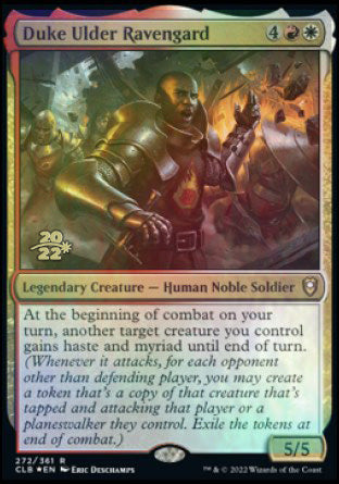 Duke Ulder Ravengard [Commander Legends: Battle for Baldur's Gate Prerelease Promos] | Odin's Place