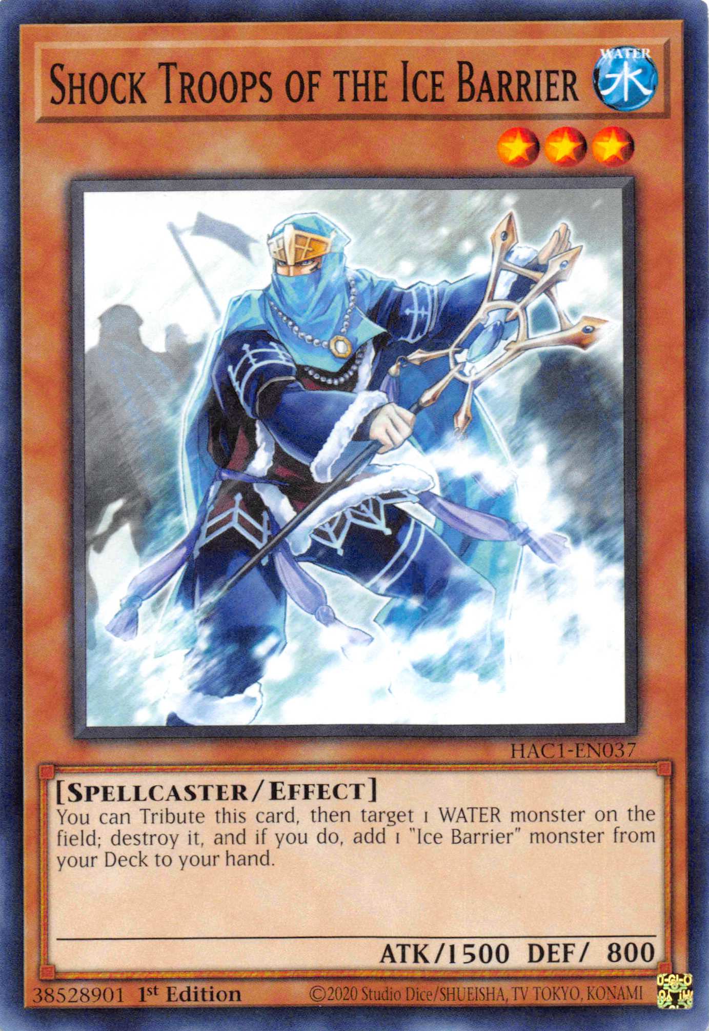 Shock Troops of the Ice Barrier [HAC1-EN037] Common | Odin's Place