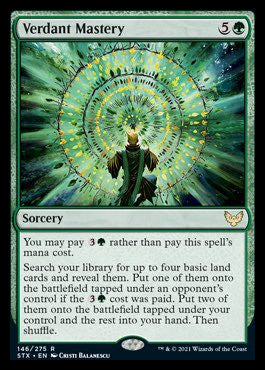 Verdant Mastery [Strixhaven: School of Mages] | Odin's Place