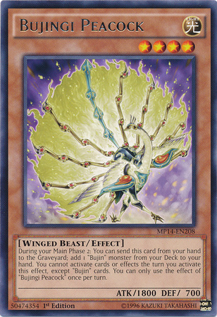 Bujingi Peacock [MP14-EN208] Rare | Odin's Place