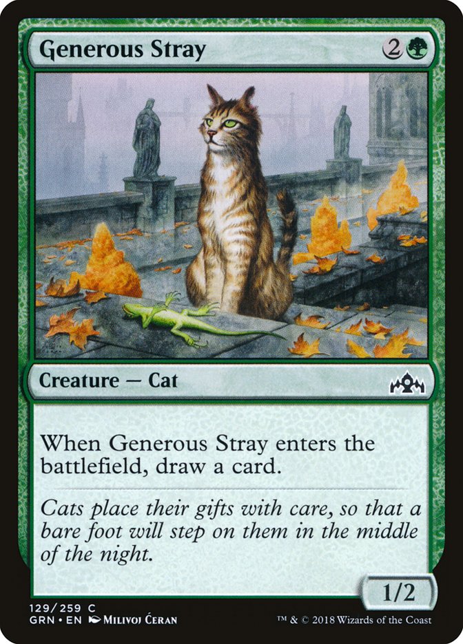 Generous Stray (129) [Guilds of Ravnica] | Odin's Place