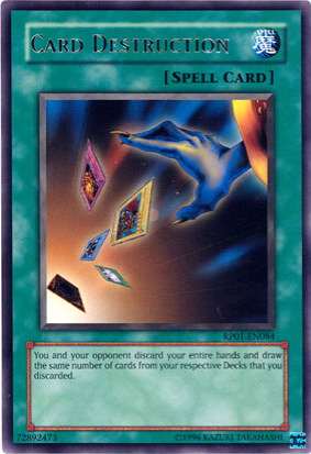 Card Destruction [RP01-EN084] Rare | Odin's Place