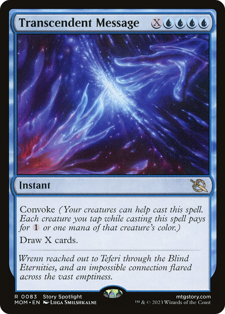 Transcendent Message [March of the Machine] | Odin's Place