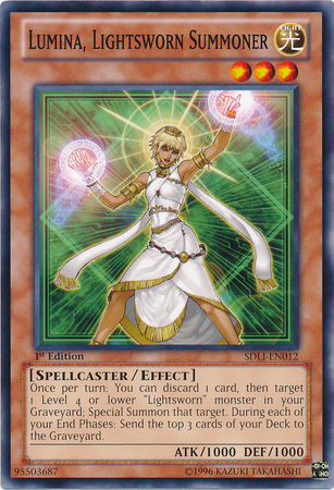 Lumina, Lightsworn Summoner [SDLI-EN012] Common | Odin's Place
