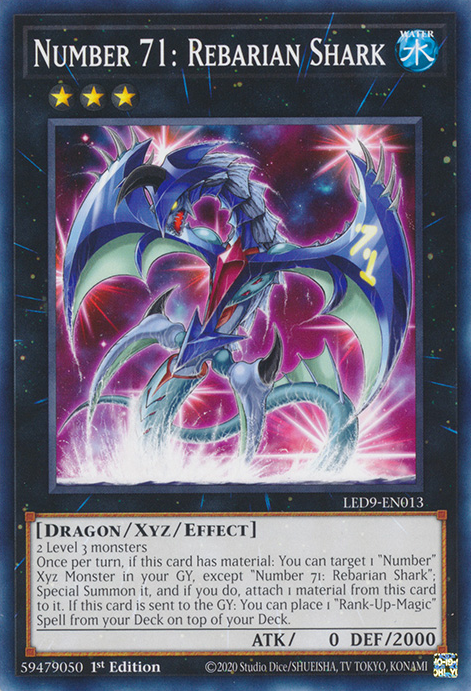Number 71: Rebarian Shark [LED9-EN013] Common | Odin's Place