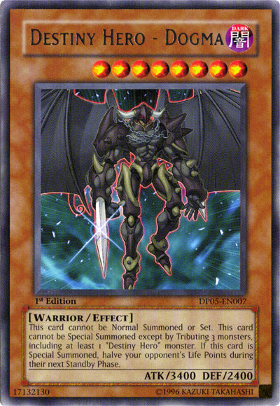 Destiny Hero - Dogma [DP05-EN007] Rare | Odin's Place
