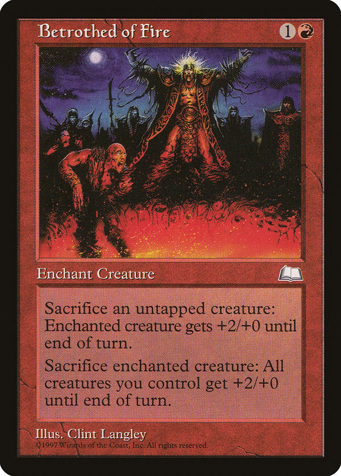 Betrothed of Fire (89) [Weatherlight] | Odin's Place