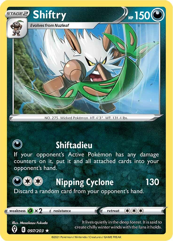 Shiftry (097/203) [Sword & Shield: Evolving Skies] | Odin's Place