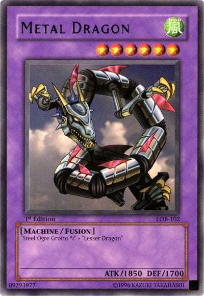 Metal Dragon [LOB-102] Rare | Odin's Place