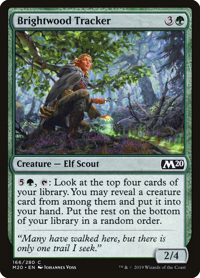Brightwood Tracker [Core Set 2020] | Odin's Place