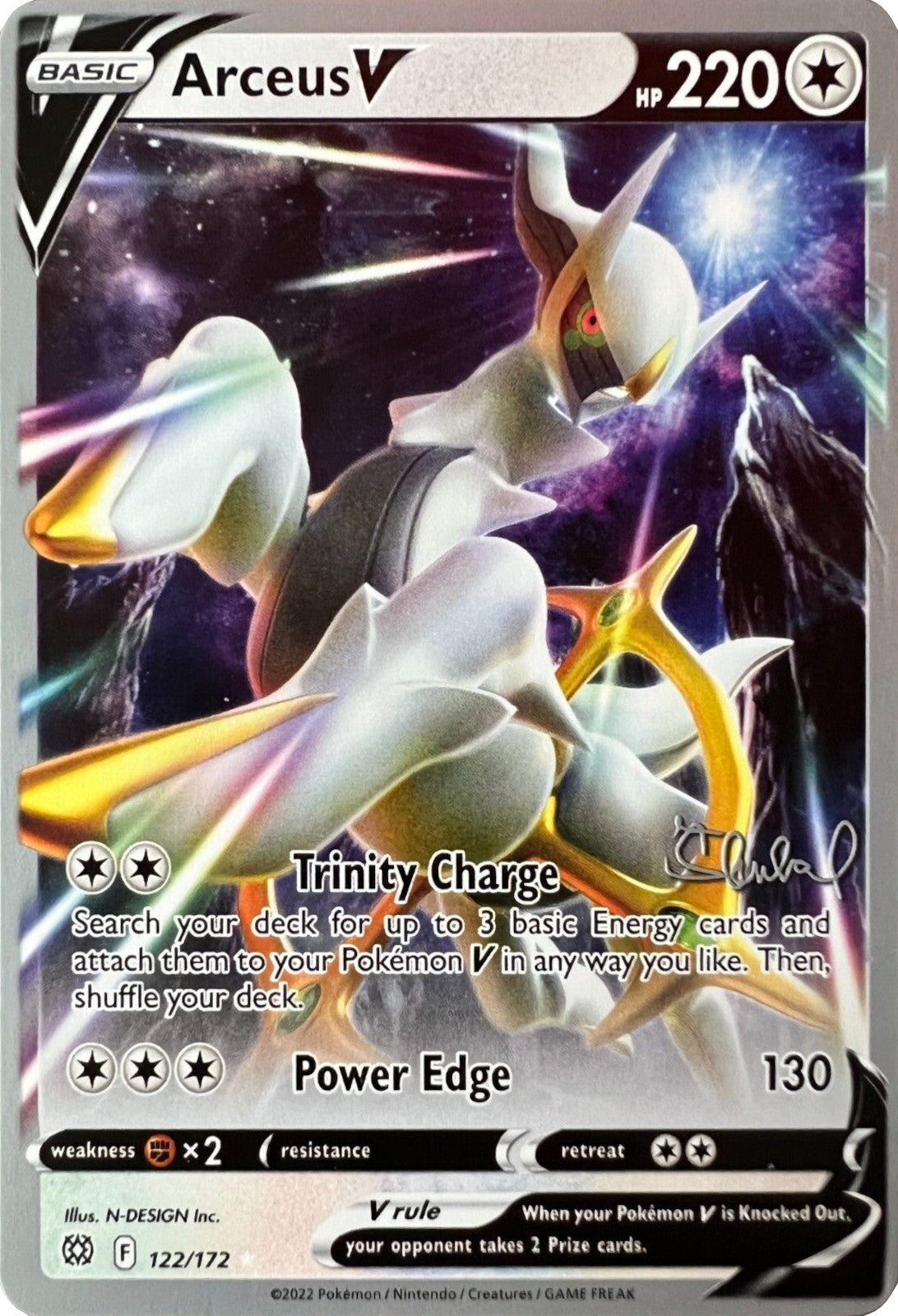 Arceus V (122/172) (ADP - Ondrej Skubal) [World Championships 2022] | Odin's Place