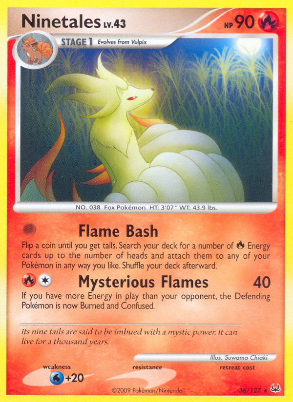 Ninetales (36/127) [Platinum: Base Set] | Odin's Place