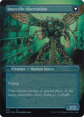 Delver of Secrets // Insectile Aberration (Borderless) [Secret Lair: From Cute to Brute] | Odin's Place
